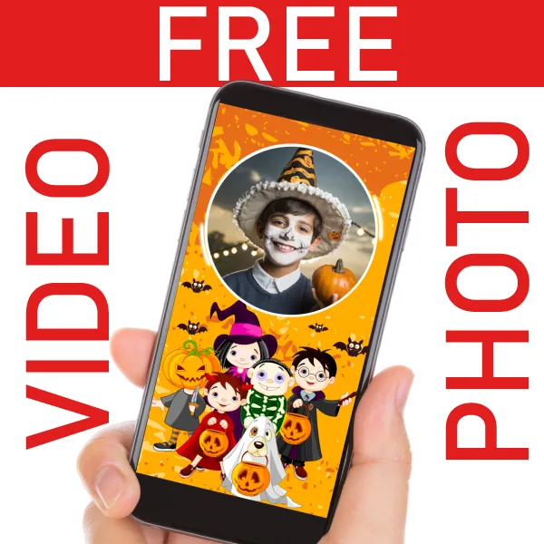 FREE Halloween Video Invitation for Birthdays