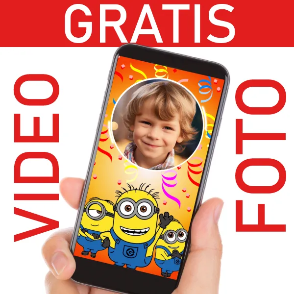 Video Invitación Minions GRATIS para Cumpleaños