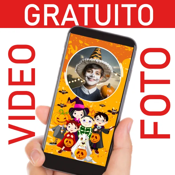 Video invito Halloween GRATUITO per compleanni