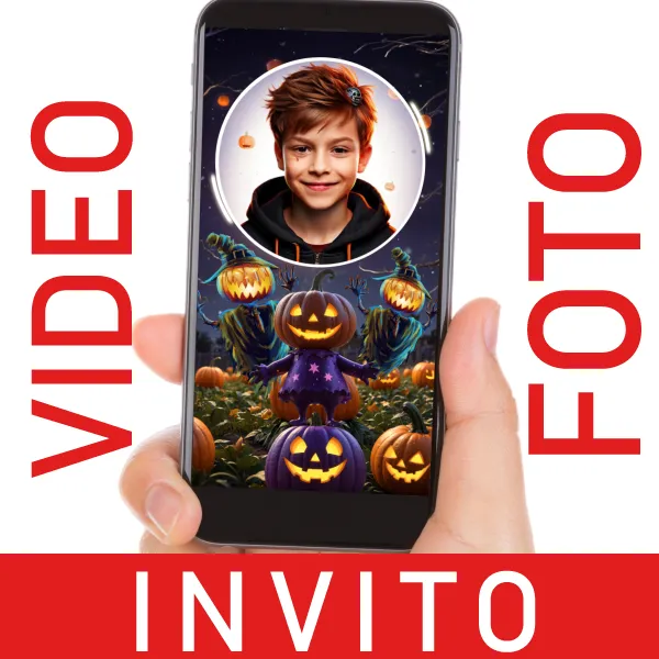 Halloween Video Invito per Compleanni