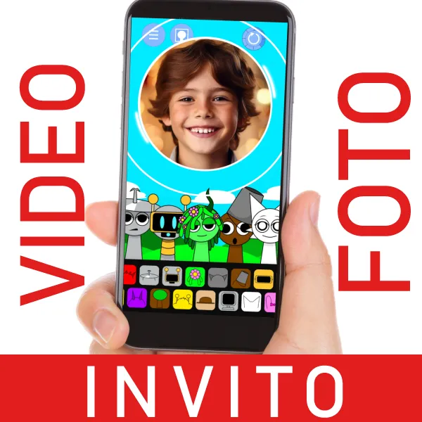 SPRUNKI Video Invito per Compleanni